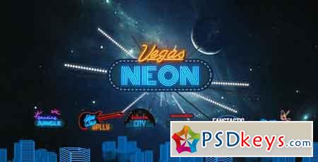 Vegas Neon - After Effects Projects