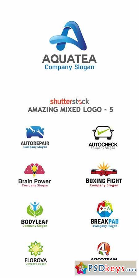 Amazing Mixed Logo - 5 - 25xEPS