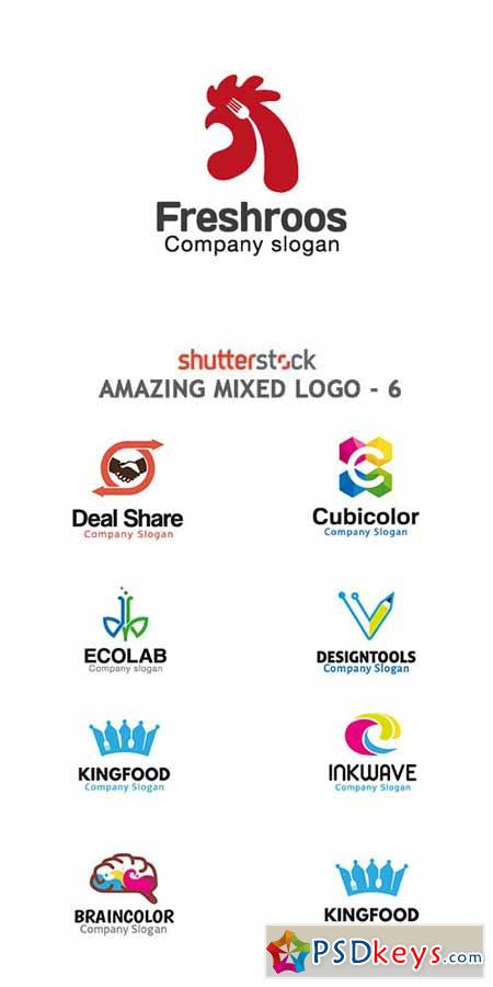Amazing Mixed Logo - 6 - 25xEPS
