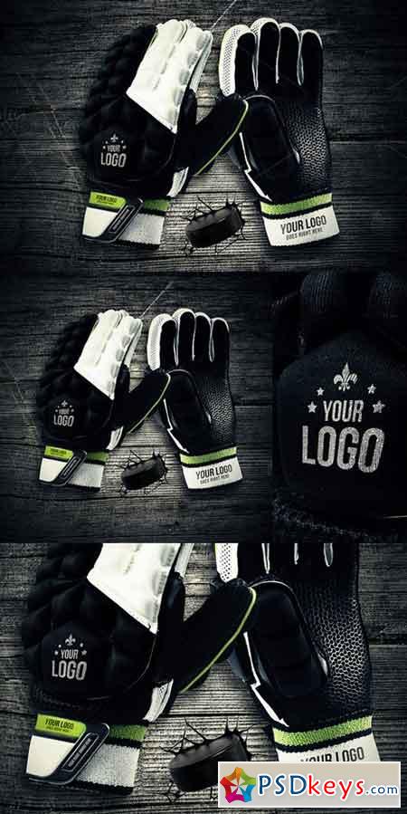 Hockey Gloves - Mockup 497950