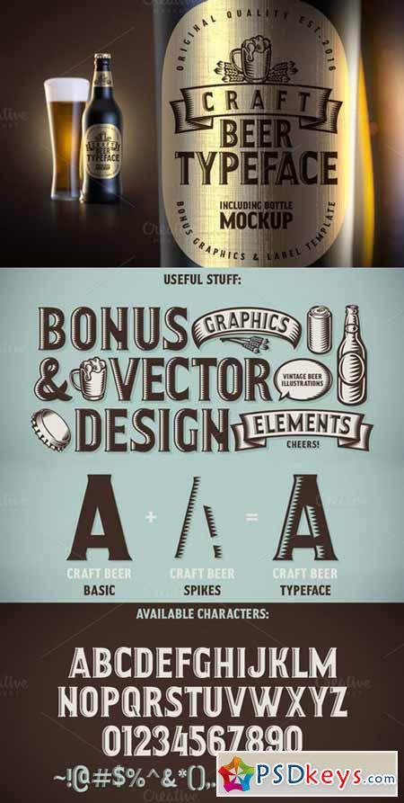 Craft Beer Typeface 517338