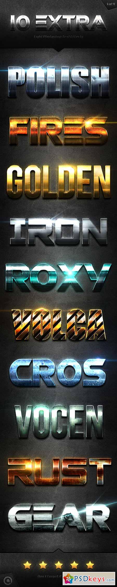 10 Extra Light Text Effects Vol.4 14469728