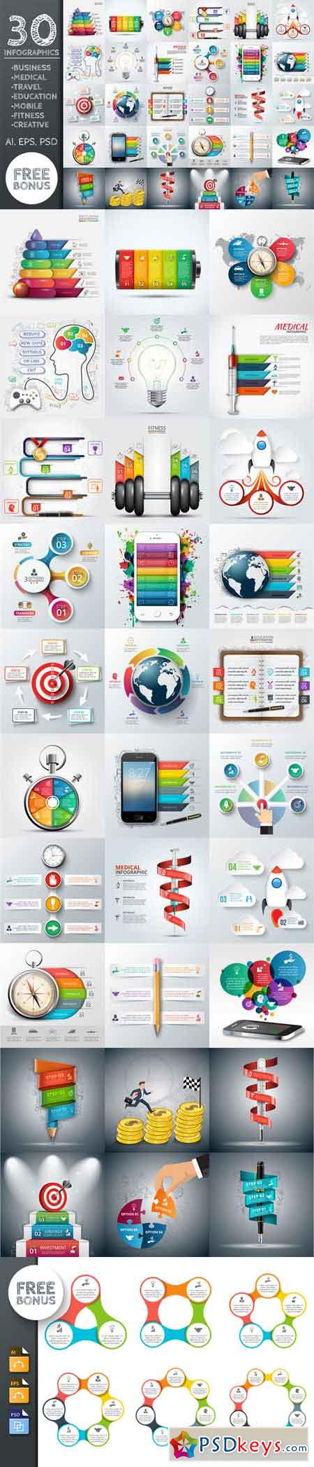 30 business infographic templates 520231