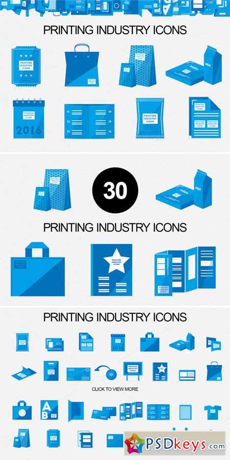 Printing Industry Icons 244790