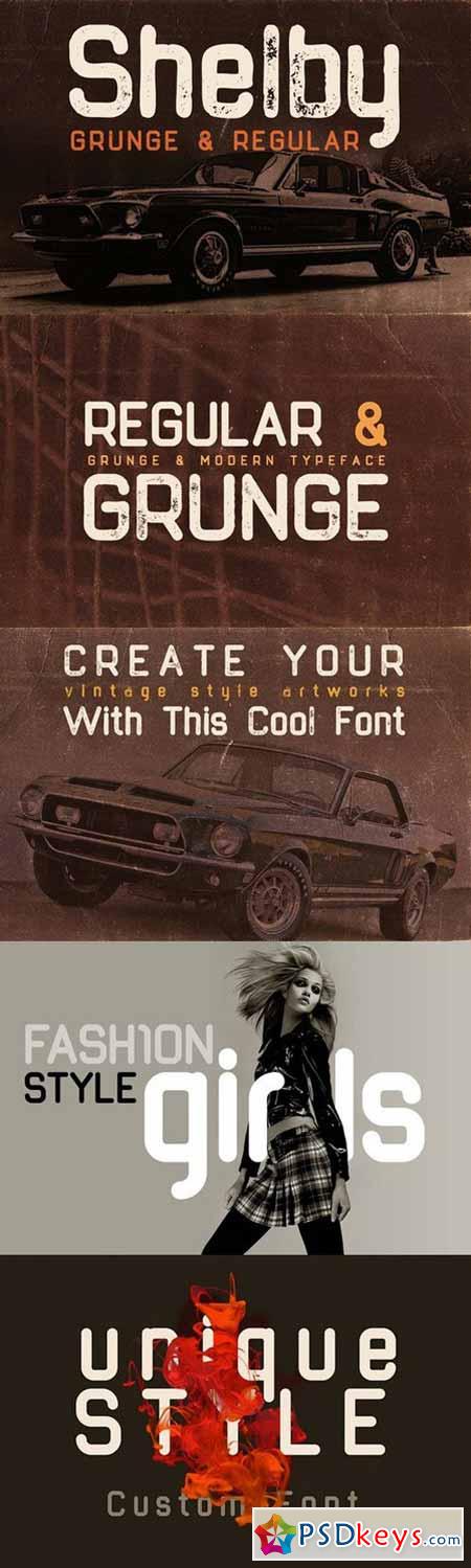 Shelby Typeface 527845