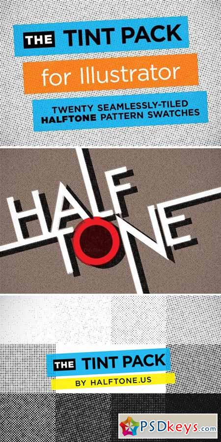 Halftone Illustrator Tint Pack 37939