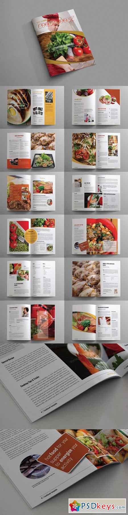 Cookbook Food Brochure 386184