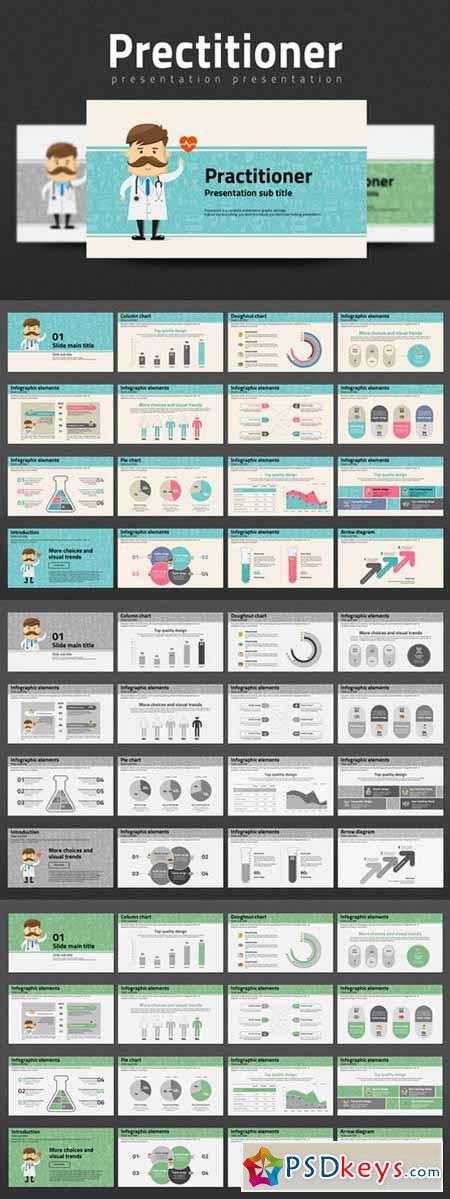 Practitioner PowerPoint Templates 334622