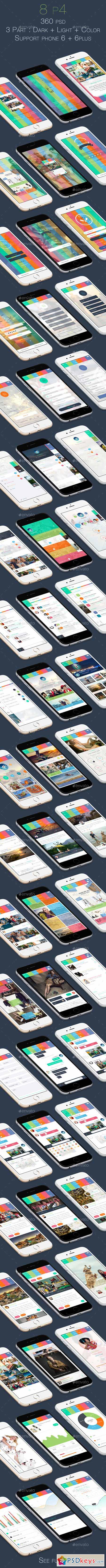 8 Part 4 - Mobile UI Kit 9982078