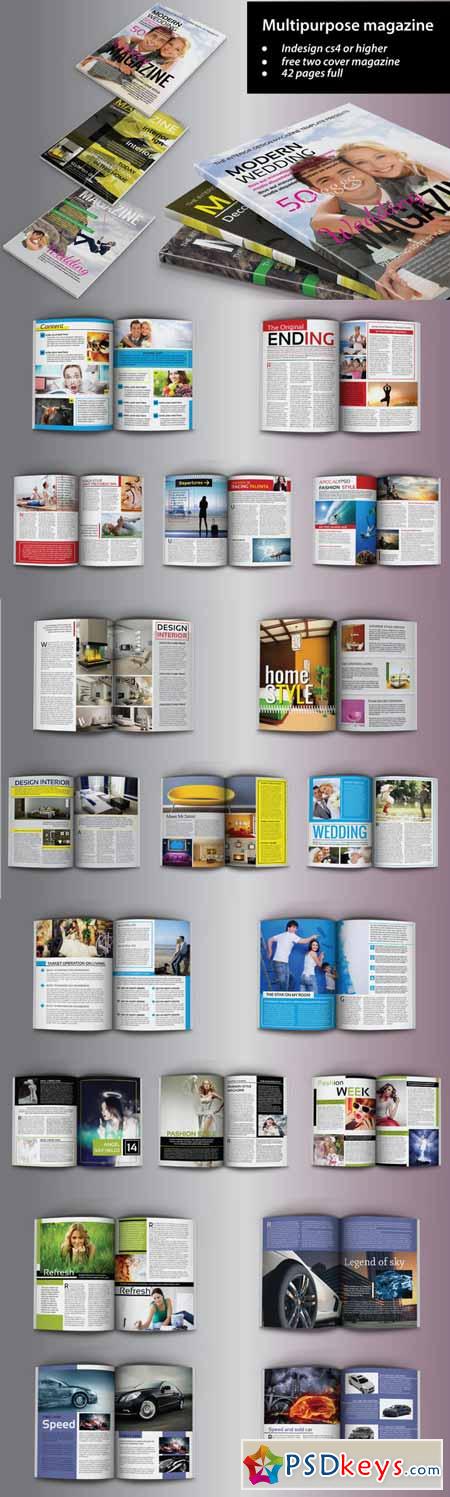 Multipurpose Magazine Template 286740