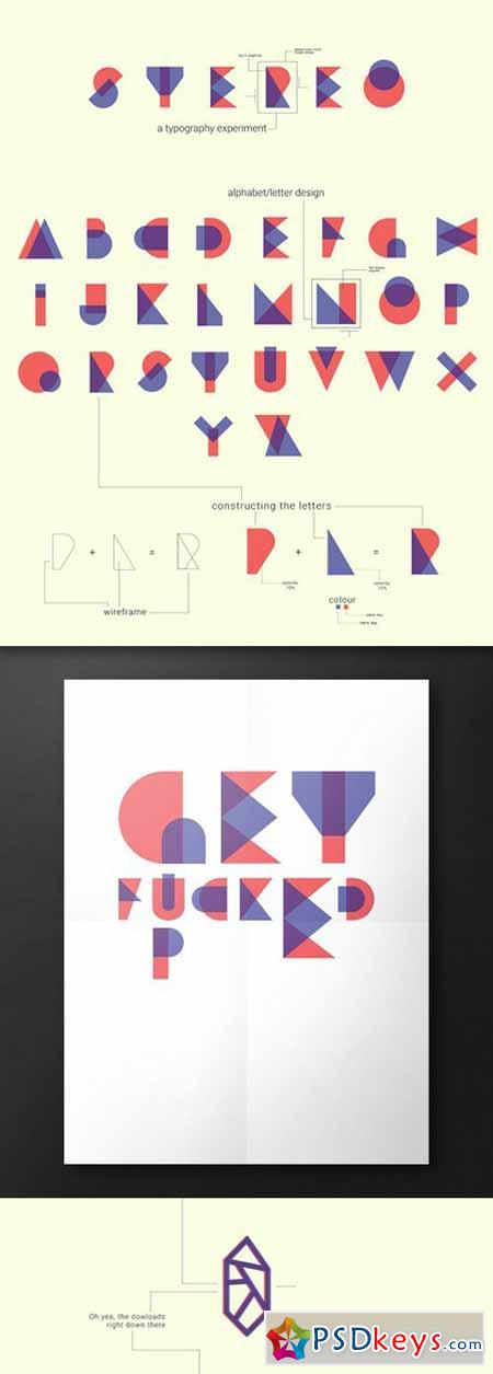 Stereo Typeface