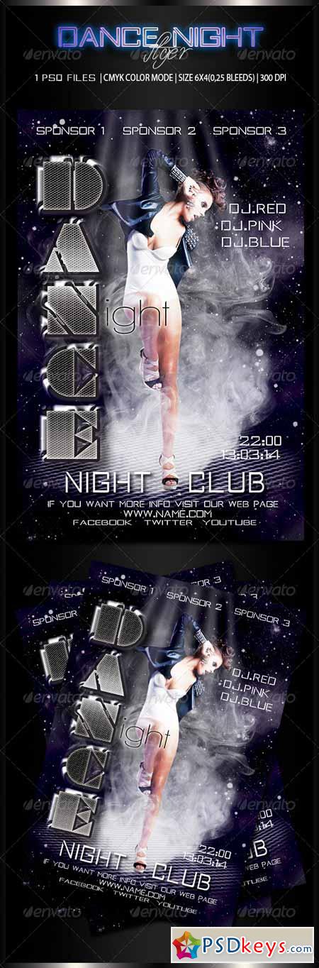 Dance Night Flyer 2 6466342