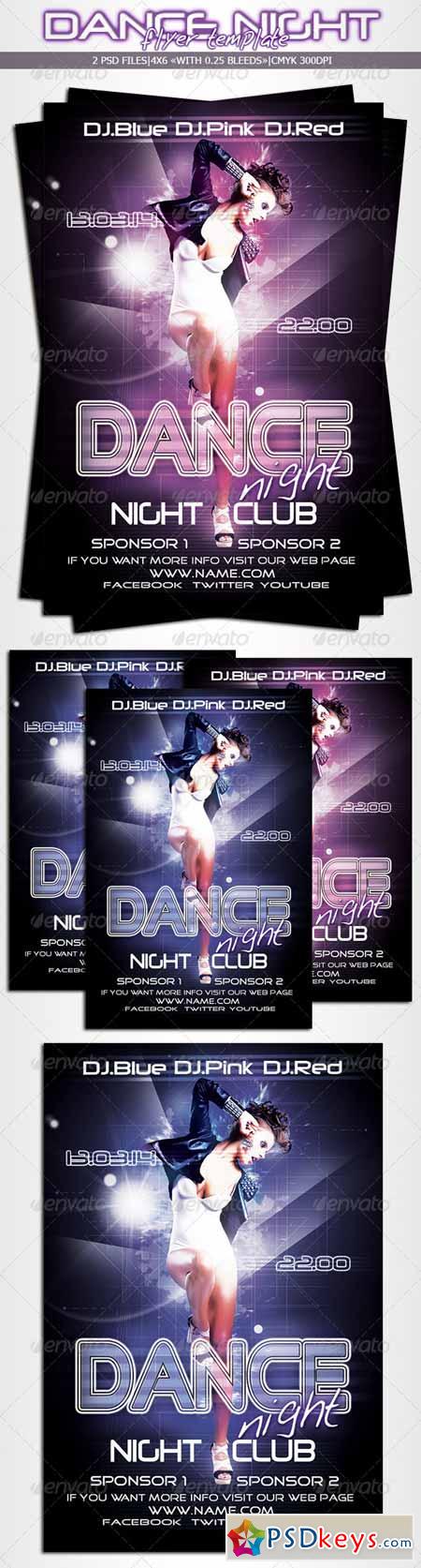 Dance Night Flyer 6436827