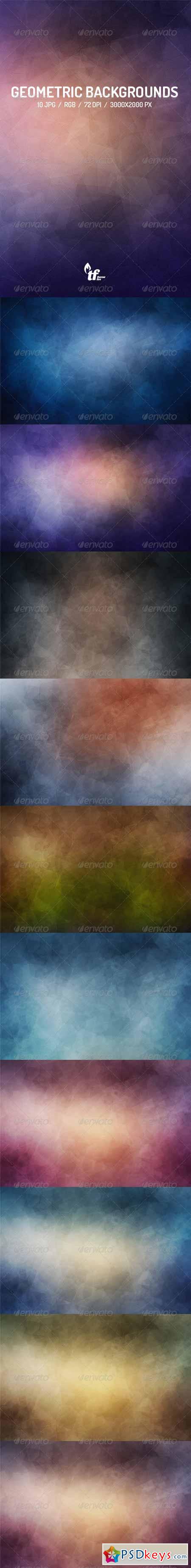 Geometric Abstract Backgrounds 7691962
