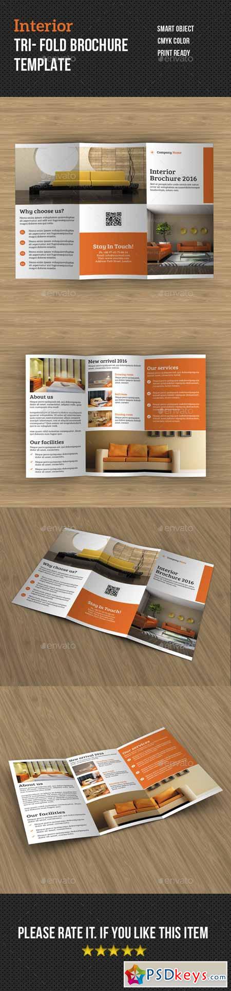 Interior Tri- Fold Brochure 14917158