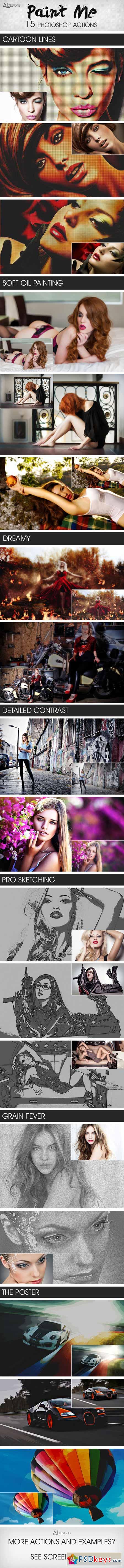 Paint Me Photoshop Actions 11647619