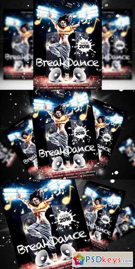 Breakdance Flyer Template 517724