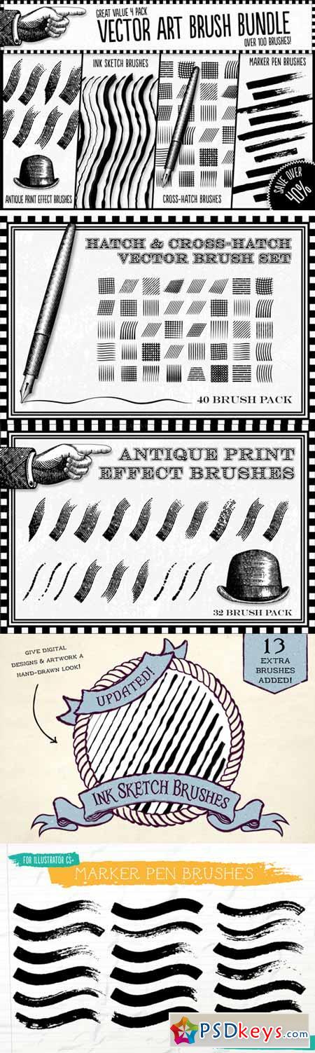 Vector Art Brush Bundle 35303