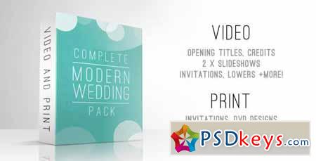 Complete Modern Wedding Pack - After Effects Projects