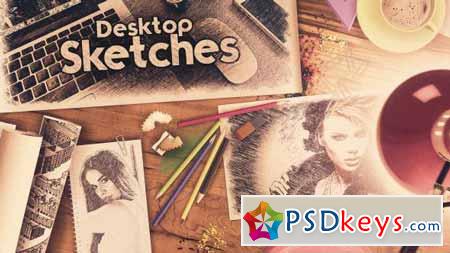 Desktop Sketches - After Effects Projects