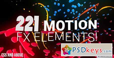 221 Motion FX Elements Pack - After Effects Projects