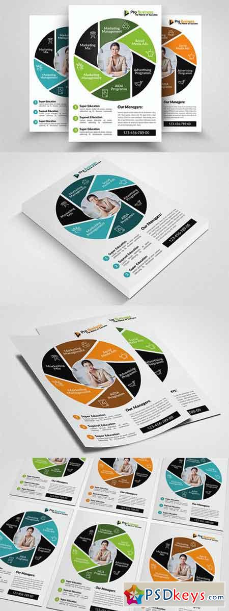 Advertisment Company Flyer Template 553035