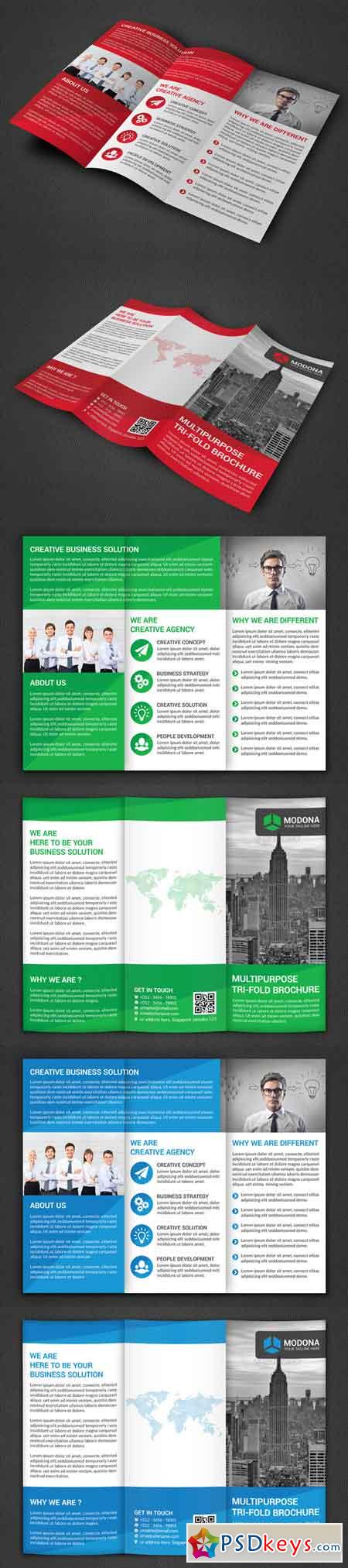 Corporate Tri-fold Brochure 548820
