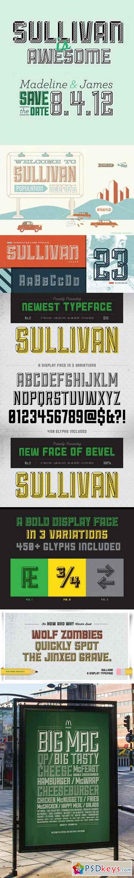 Sullivan fonts
