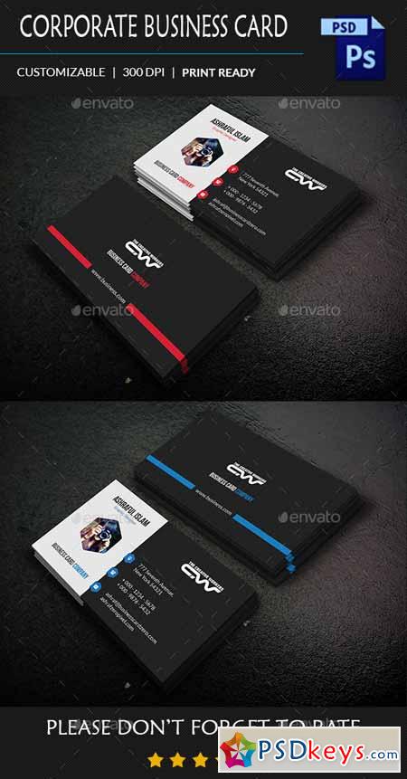 Clean Corporate Business Card 11004553