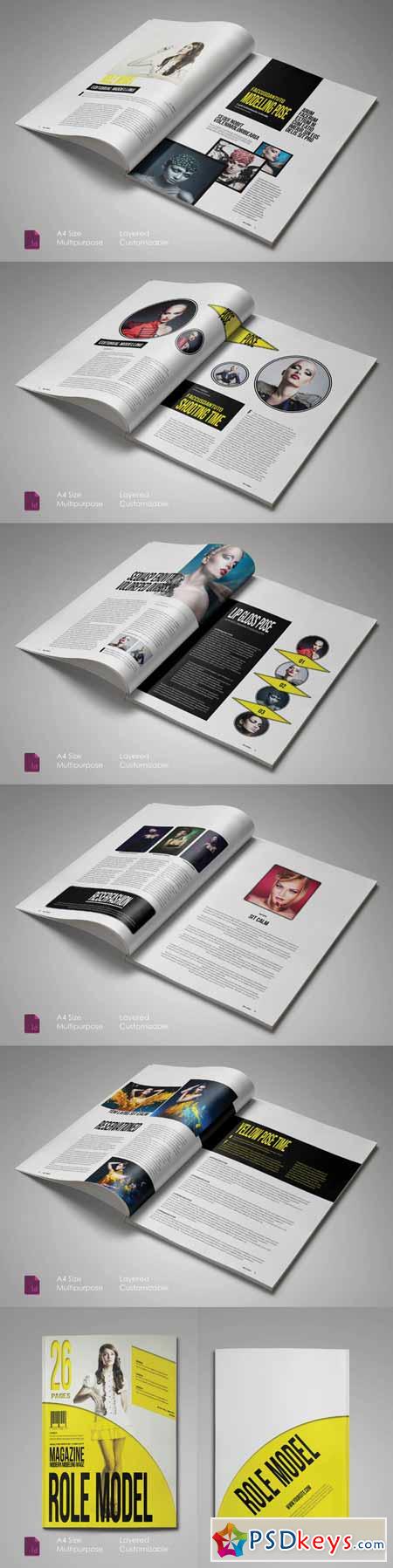 Indesign Magazine Template 558471