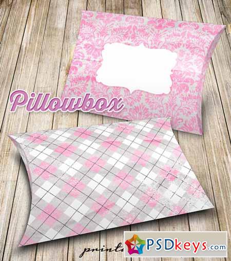 Printable Pillowbox Pink 558447