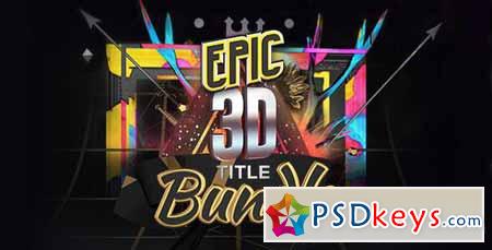 Epic 3D Title Bundle - After Effects Projects