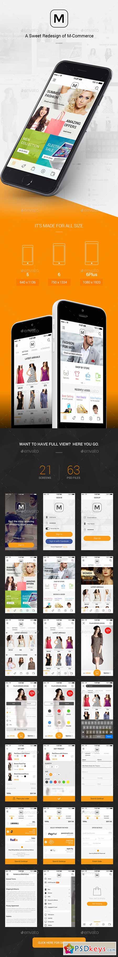 M - A Sweet Redesign Of M-Commerce 11357381