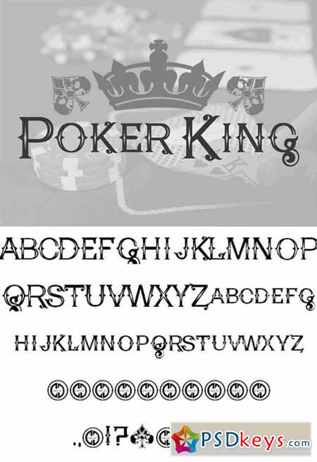 Poker Kings font