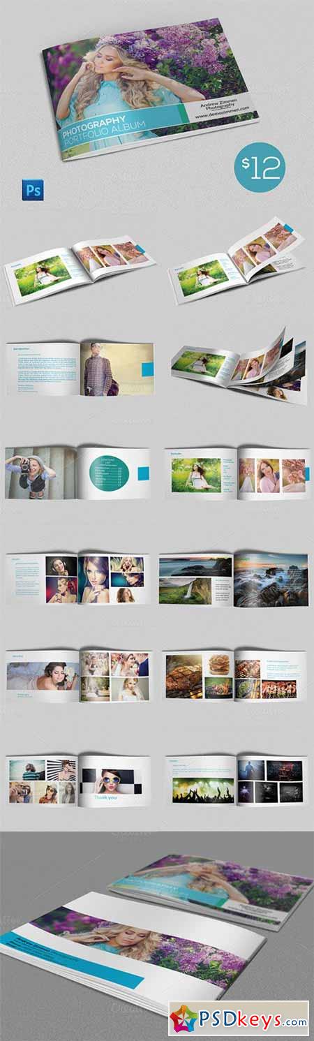 PSD Photography Portfolio Album 307954