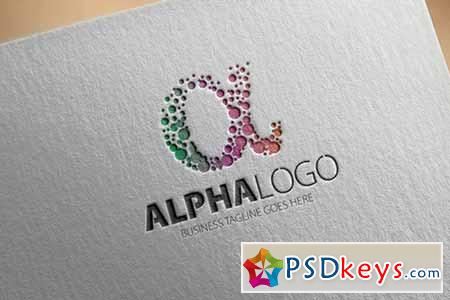 Alpha A Letter Logo 171940