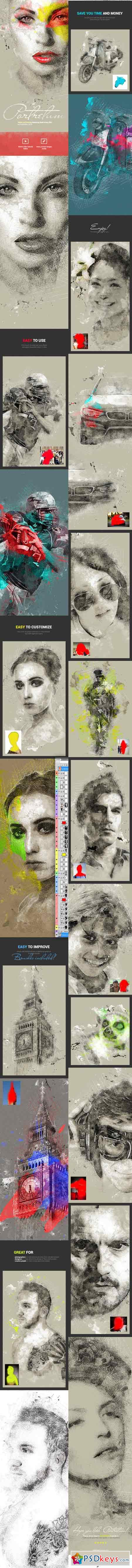 Portretum Sketch & Drawing PS Multi Action 14660425