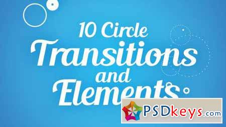 Circle Transitions and Elements - After Effects Projects