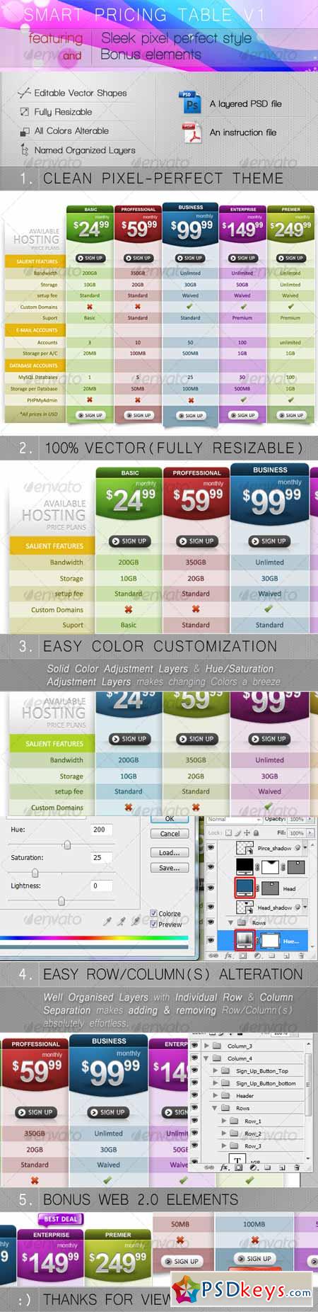 Smart Pricing Table V1 94359