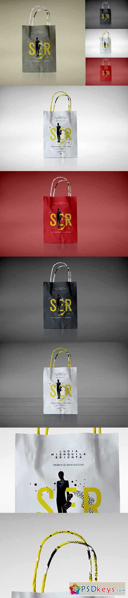 Shopping Bag Mock-up 492143