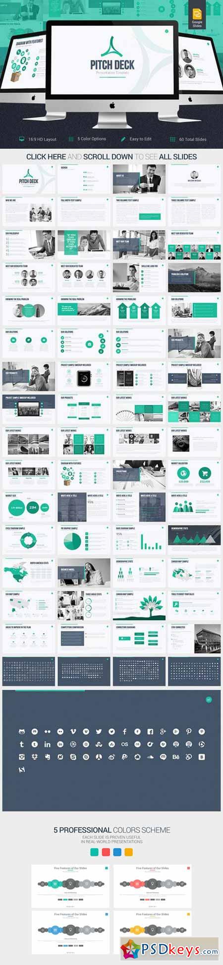  Pitch Deck Google Slides Template 561472 Free Download Photoshop 