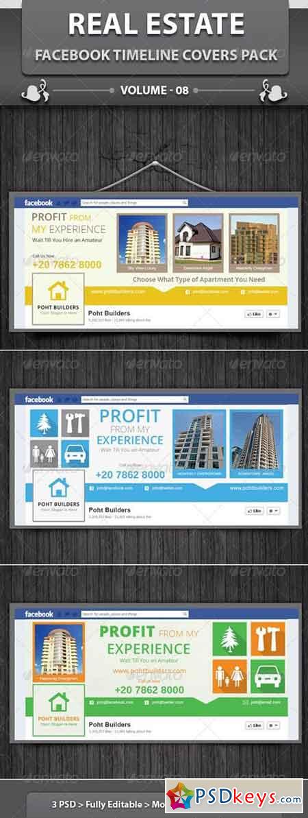 Real Estate Business FB Timeline Volume 8 6493369