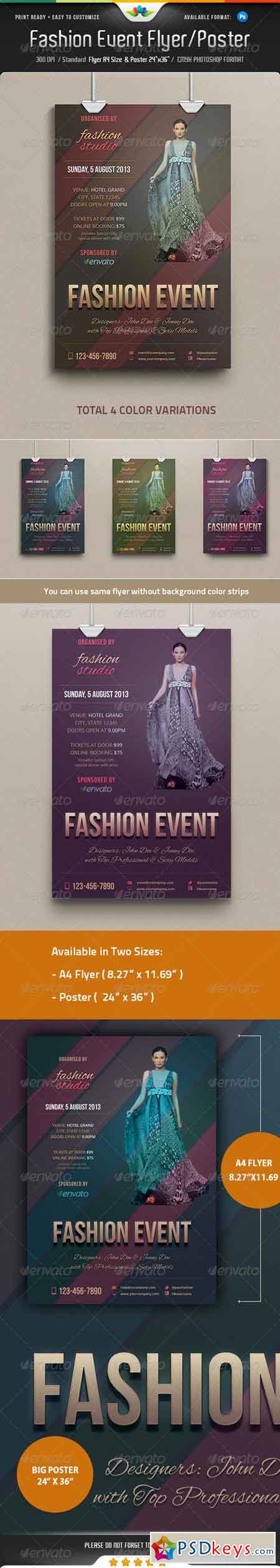 Fashion Event Flyer Poster 5241131