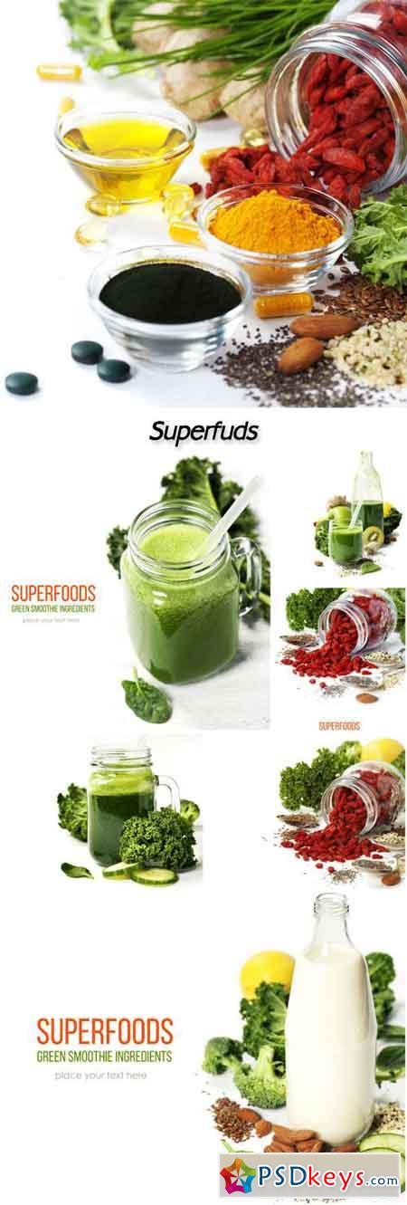 Superfud, green smoothie ingredients