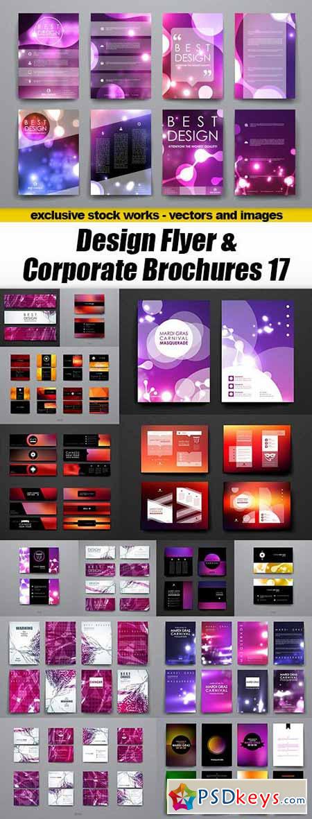 Design Flyer & Corporate Brochures 17 - 15xEPS