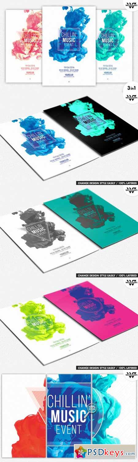 MINIMAL ABSTRACT Flyer Template 431581
