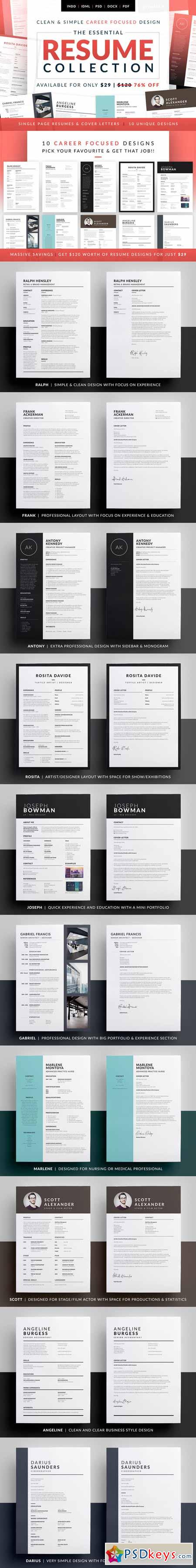 Essential Resume Collection 556791