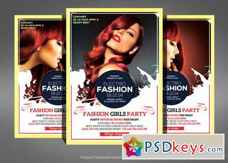 Electro & Fashion Beauty Flyer 575980