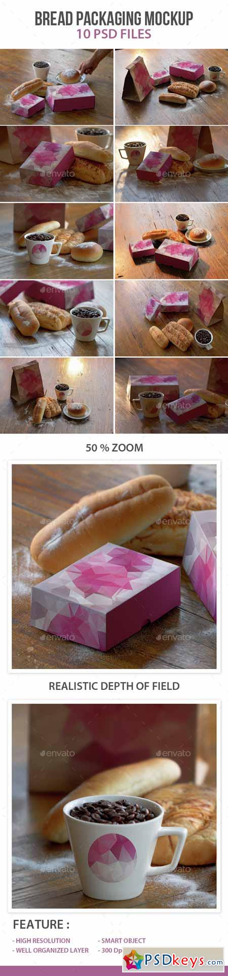 Bread Packaging Mockup 15104927