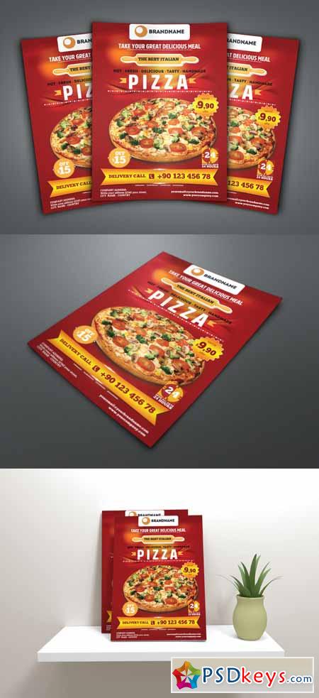 Pizza Flyer A4 577766